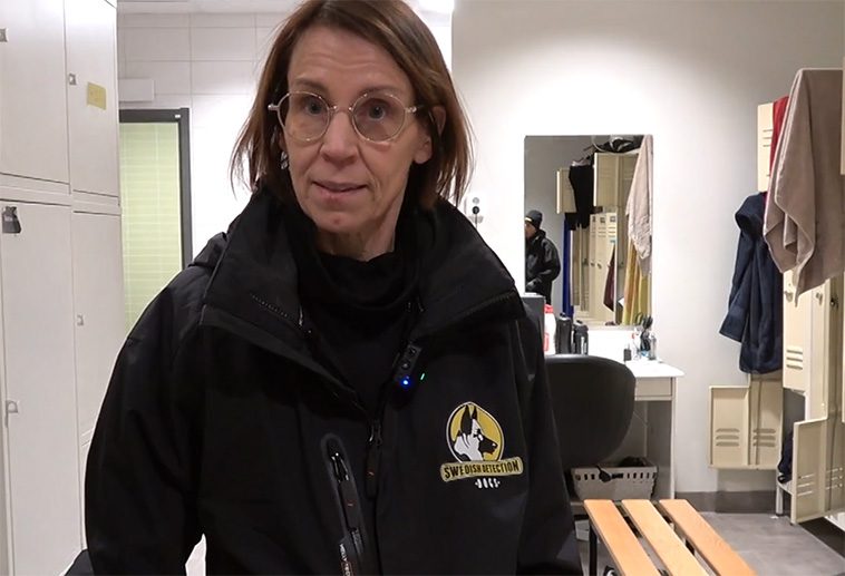 Här söker hundarna efter droger och steroider på gym i Luleå
