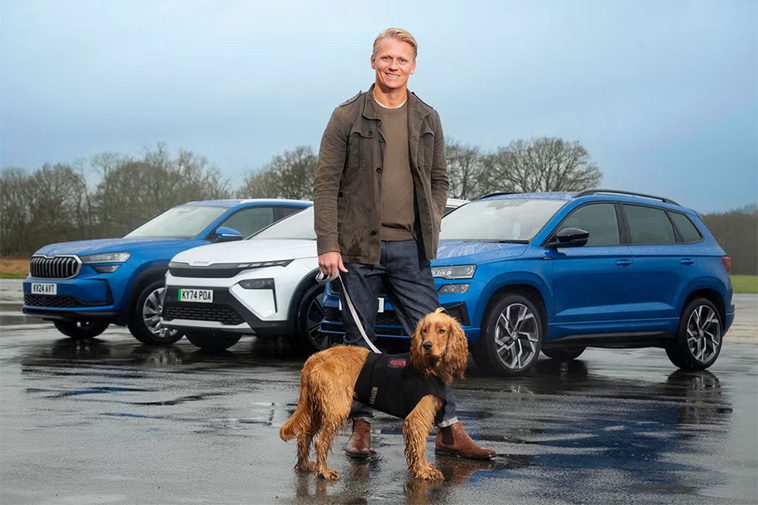 Hundar mår bättre i elbil – åtminstone om man ska tro Skoda