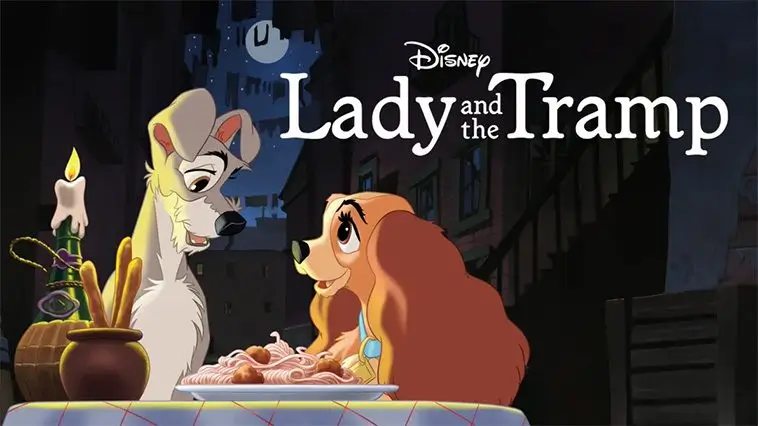 De 29 bästa hundfilmerna genom tiderna – med trailers: Lady & Lufsen