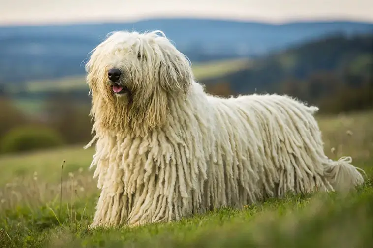 Topp 10 hundraser med bäst vaktinstinkt och skyddsförmåga:
#7: Komondor