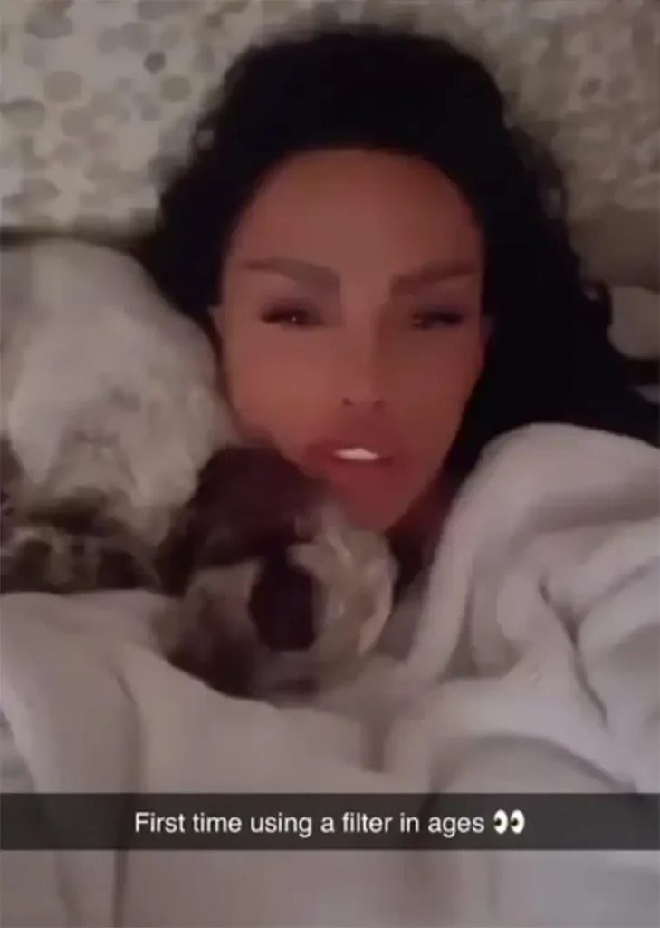 Nakenmodellen Katie Price köper ännu en valp – trots stark kritik mot hennes djurhållning