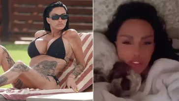 Nakenmodellen Katie Price köper ännu en valp – trots stark kritik mot hennes djurhållning