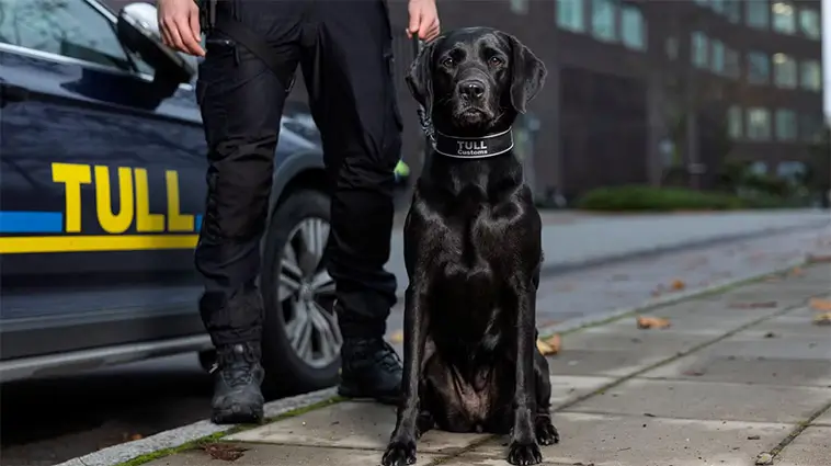 229 beslag på ett år – Fanny blir "Årets Narkotikasökhund 2025"