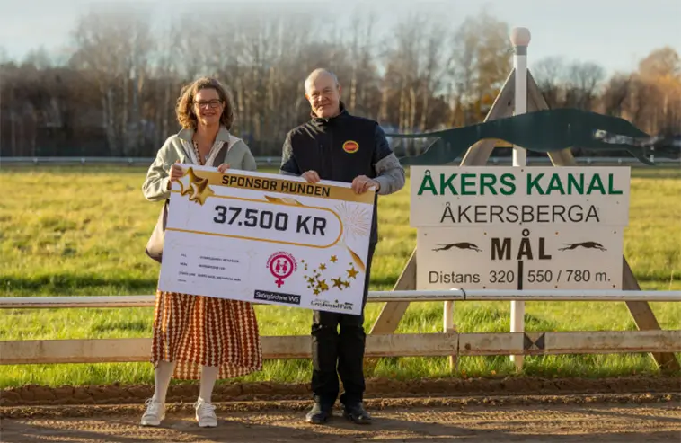 'Sponsorhundarna' gör comeback – välgörenhetssatsningen på Greyhoundbanan växer