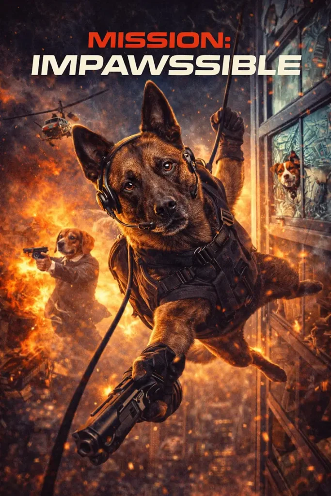 Vi gjorde om kända filmer till hundfilmer – resultatet är fantastiskt