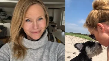 Tårfylld avsked: Sofia Rågenklint sörjer sin älskade hund