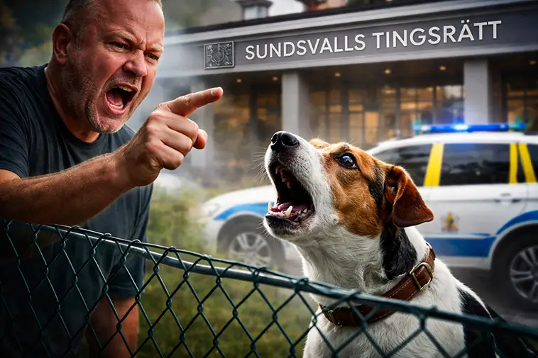 Grannbråk spårade ur – man åtalas efter hot mot hund och ägare