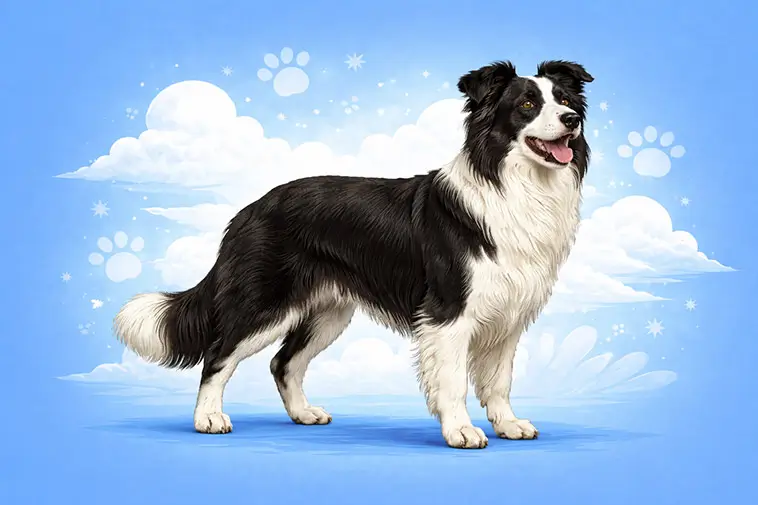 Allt om Border Collie: Egenskaper, ursprung, hälsa och skötsel