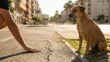 Veterinärer varnar: Het asfalt kan bränna hundens tassar