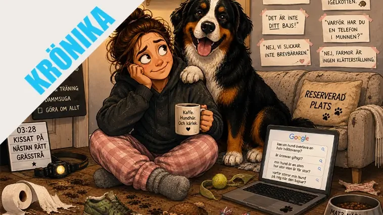 KRÖNIKA: Det här berättar ingen innan du skaffar hund