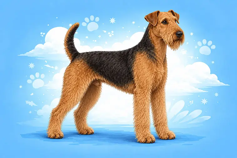 Allt om Airedaleterrier: Egenskaper, ursprung, hälsa och skötsel