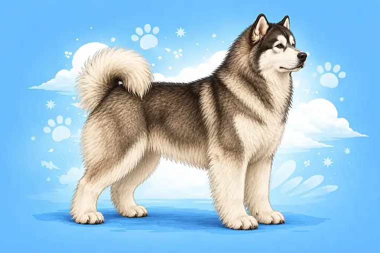 Allt om Alaskan Malamute: Egenskaper, ursprung och skötsel
