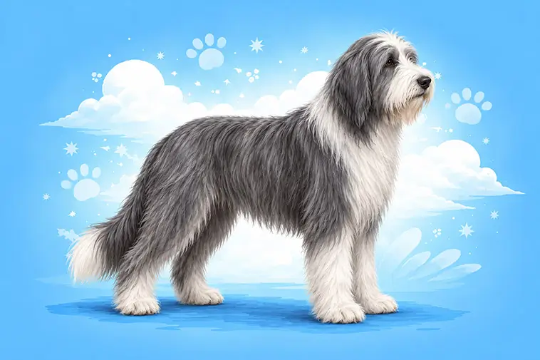 Allt om Bearded Collie: Egenskaper, ursprung, hälsa och skötsel