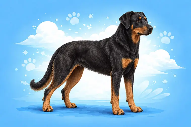 Allt om Beauceron: Egenskaper, ursprung, hälsa och skötsel