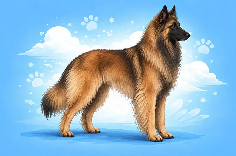 Allt om Belgisk Vallhund (Tervueren): Egenskaper, ursprung, hälsa och skötsel