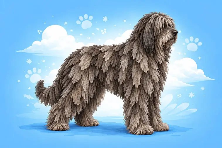Allt om Bergamasco: Egenskaper, ursprung, hälsa och skötsel