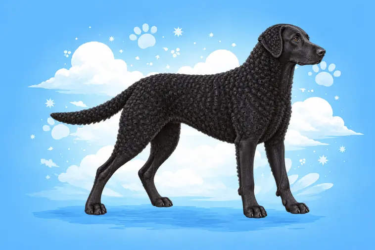 Allt om Curly Coated Retriever: Egenskaper, ursprung och skötsel