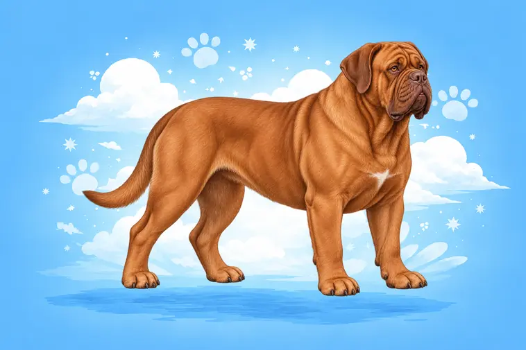 Allt om Dogue de Bordeaux: Egenskaper, ursprung och skötsel
