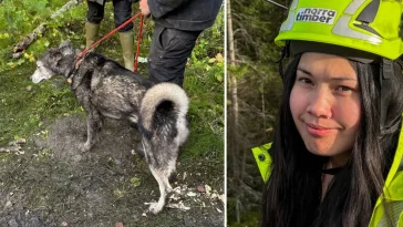 Jennifer grävde fram Tuss ur vallen – i träskor
