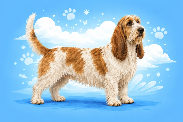 Allt om Grand Basset Griffon Vendéen: Egenskaper, ursprung och skötsel