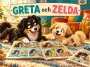 Hundnytts testpanel Zelda och Greta får egen seriestripp
