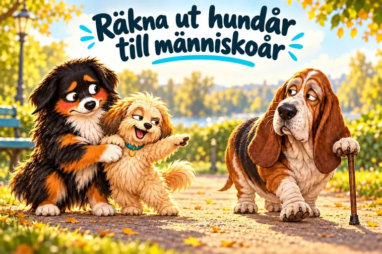 Räkna ut hundår till människoår