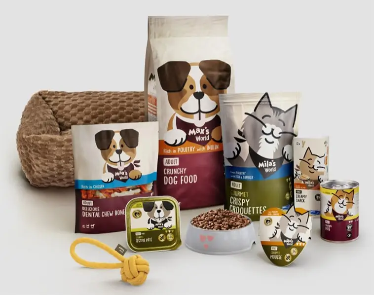 Lidl samlar hund- och kattmaten under nytt varumärke