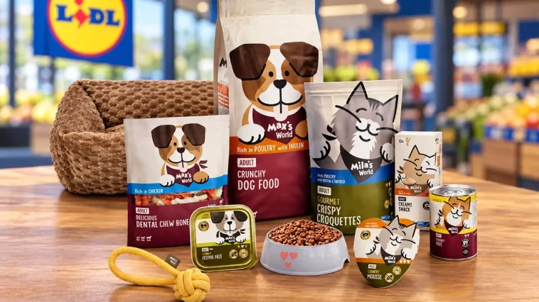 Lidl samlar hund- och kattmaten under nytt varumärke