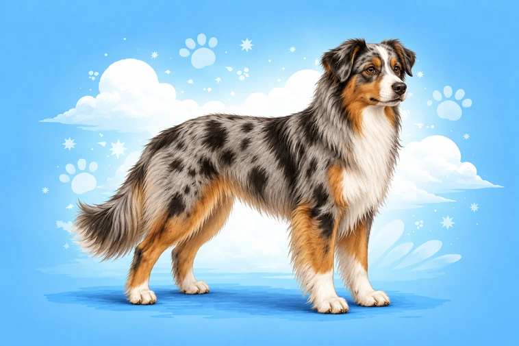 Allt om Miniature American Shepherd: Egenskaper, ursprung och skötsel