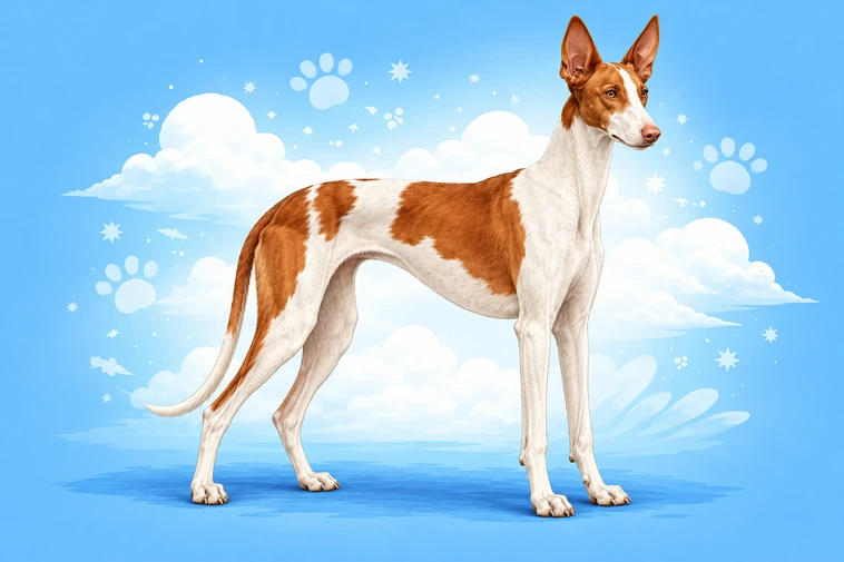 Allt om Podenco Ibicenco (korthårig): Egenskaper, ursprung och skötsel
