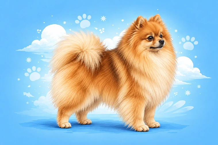 Allt om Pomeranian: Egenskaper, hälsa, ursprung och skötsel