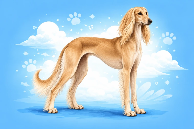 Allt om Saluki: Egenskaper, ursprung, hälsa och skötsel