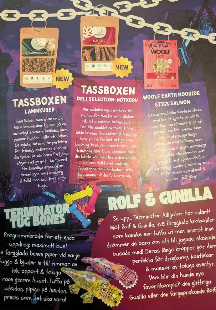 Greta och Zelda testar nytt paket från Tassboxen – rättvisan får vänta
