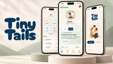 Tiny Tails – första appen i Sverige som följer hunden genom hela livet
