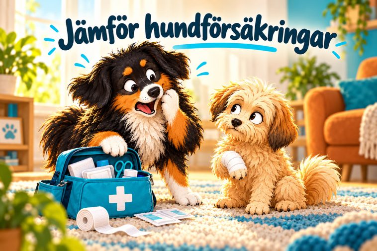 Nyhet på Hundnytt: Nu kan du jämföra hundförsäkringar